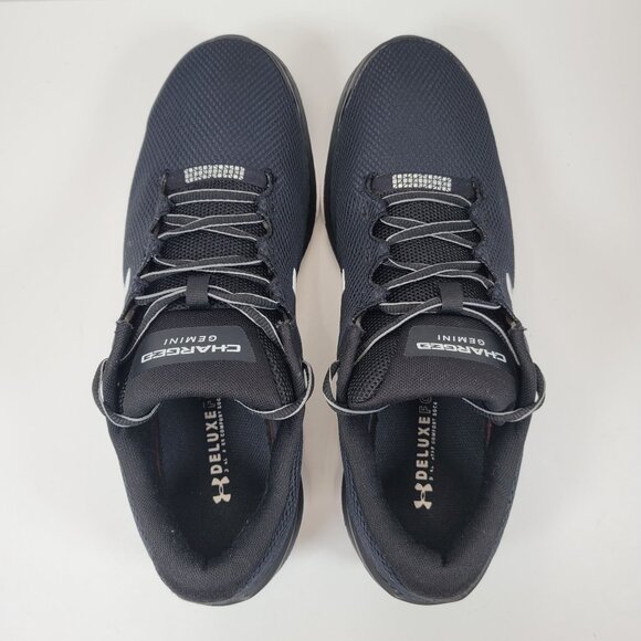 Under Armour Charged Gemini Men's Black Running Shoes 3023276-001 US Size 13 - Picture 5 of 8